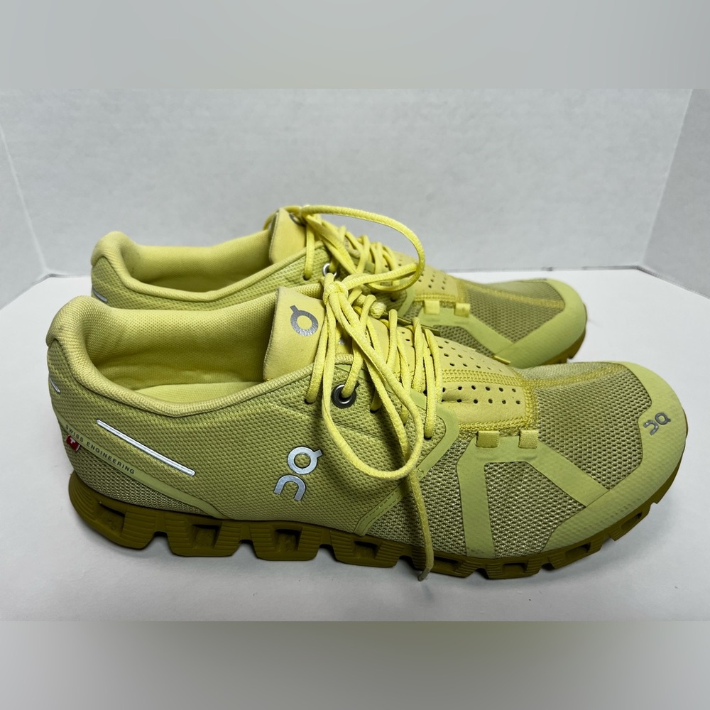 On Cloud X Women’s Size 10.5 Running Shoes Glade Citron Yellow Helion Training - Picture 7 of 16